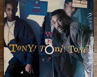 Tony! Toni! Tone! / Who? Vintage 1988 Vinyl LP. FREE SHIPPING.