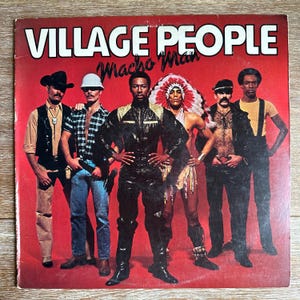 Village People / Macho Man. Vintage Disco Vinyl LP. FREE SHIPPING!