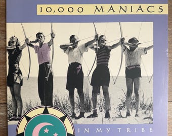 10,000 Maniacs - In My Tribe. Classic 1987 Vinyl LP. FREE SHIPPING!