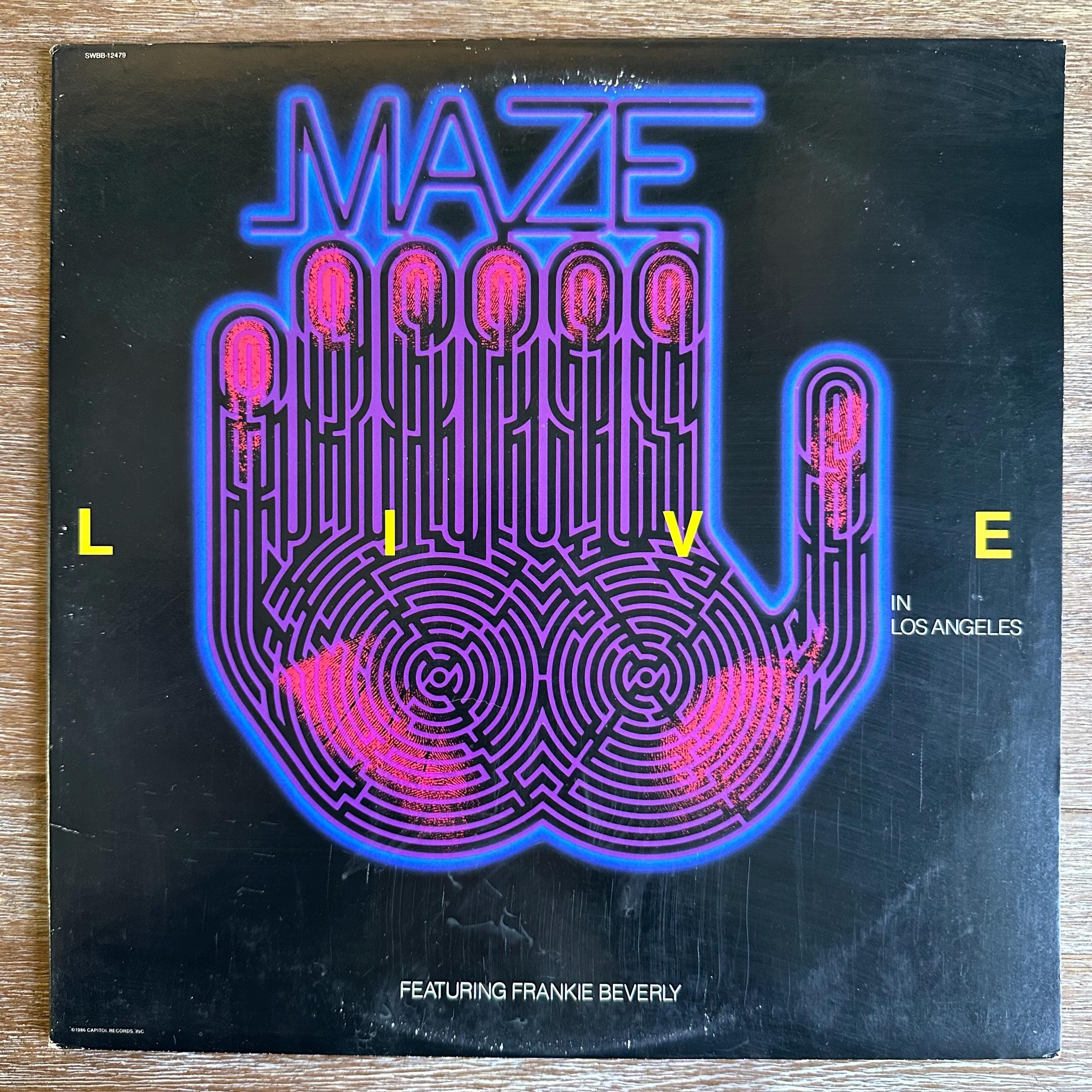 Maze Featuring Frankie Beverly / Live in Los Angeles. Vintage 1986