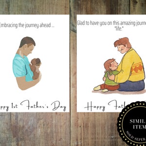 Cartão com foto personalizado do dia dos pais, cartão com fotos do dia dos pais, cartão com fotos feliz do dia dos pais, cartão personalizado para o pai, pai da menina imagem 9