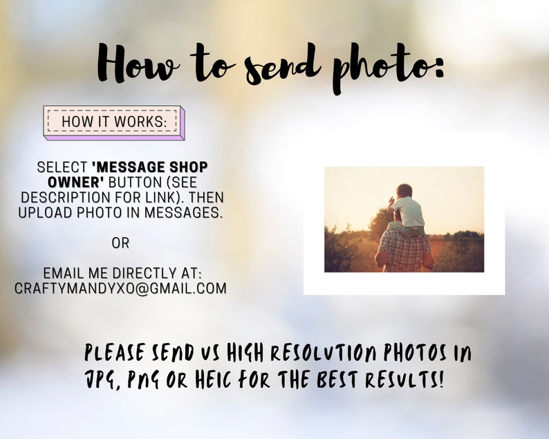 Cartão com foto personalizado do dia dos pais, cartão com fotos do dia dos pais, cartão com fotos feliz do dia dos pais, cartão personalizado para o pai, pai da menina imagem 3