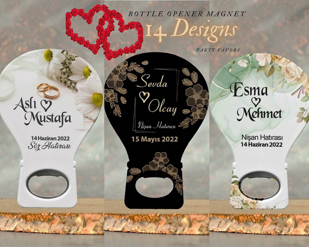 Personalized Bottle Opener Bulk Wedding Favors Gift for Etsy
