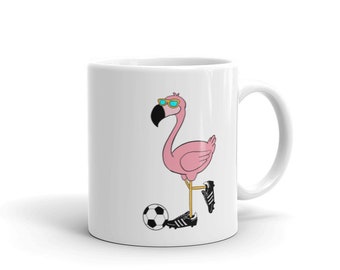 Can't Meg a Mingo Coffee Mug | Flamingo Coffee Mug | Soccer Coffee Mug