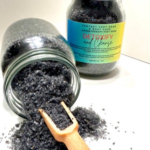 Aromatherapy Foot Soak blend Detoxify and Cleanse.
