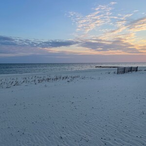 Biloxi beach sunset image 2