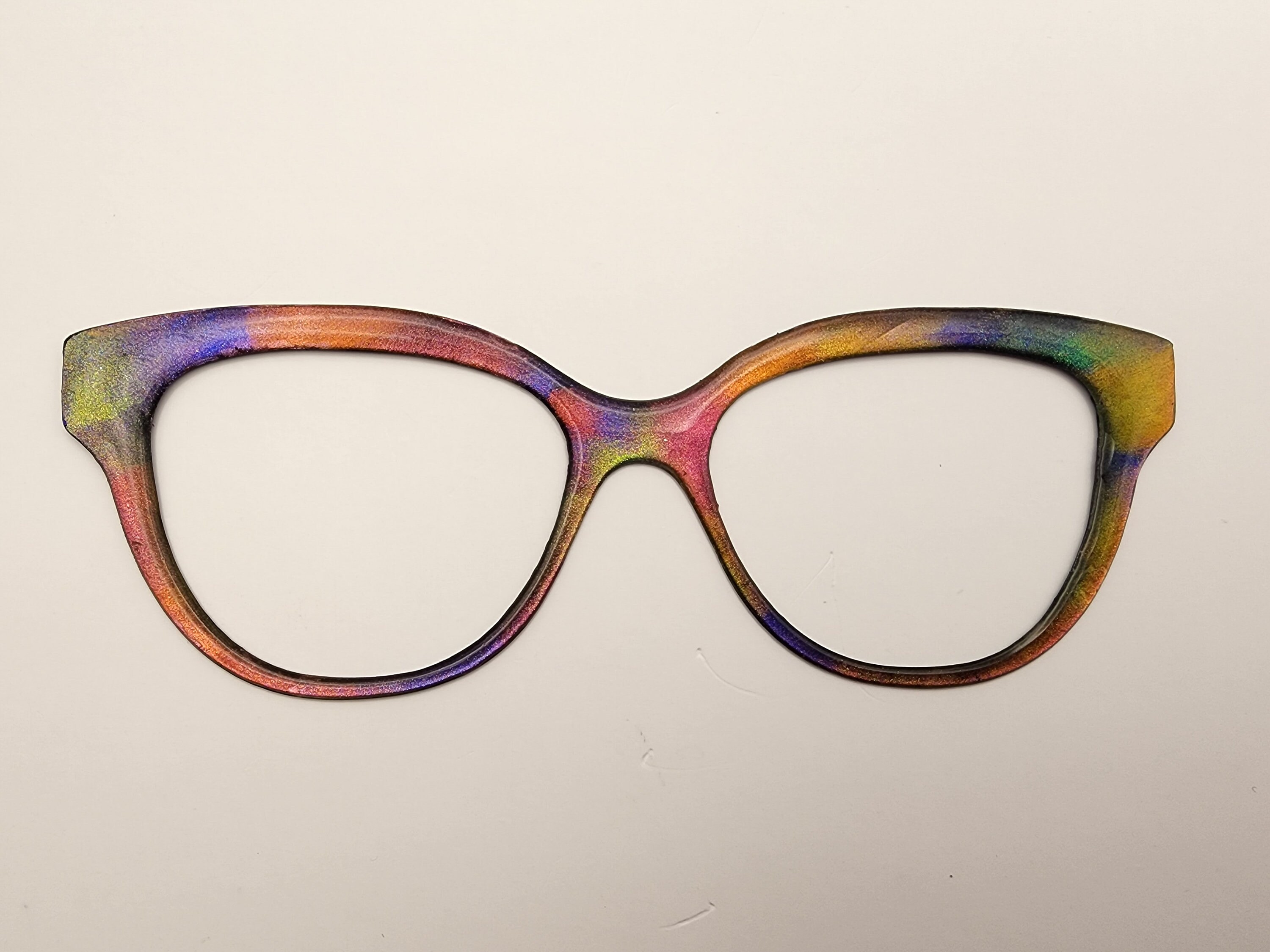 Southood Rainbow Glasses Frame With Free Rainbow Case