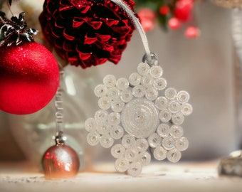 Snowflake ornament