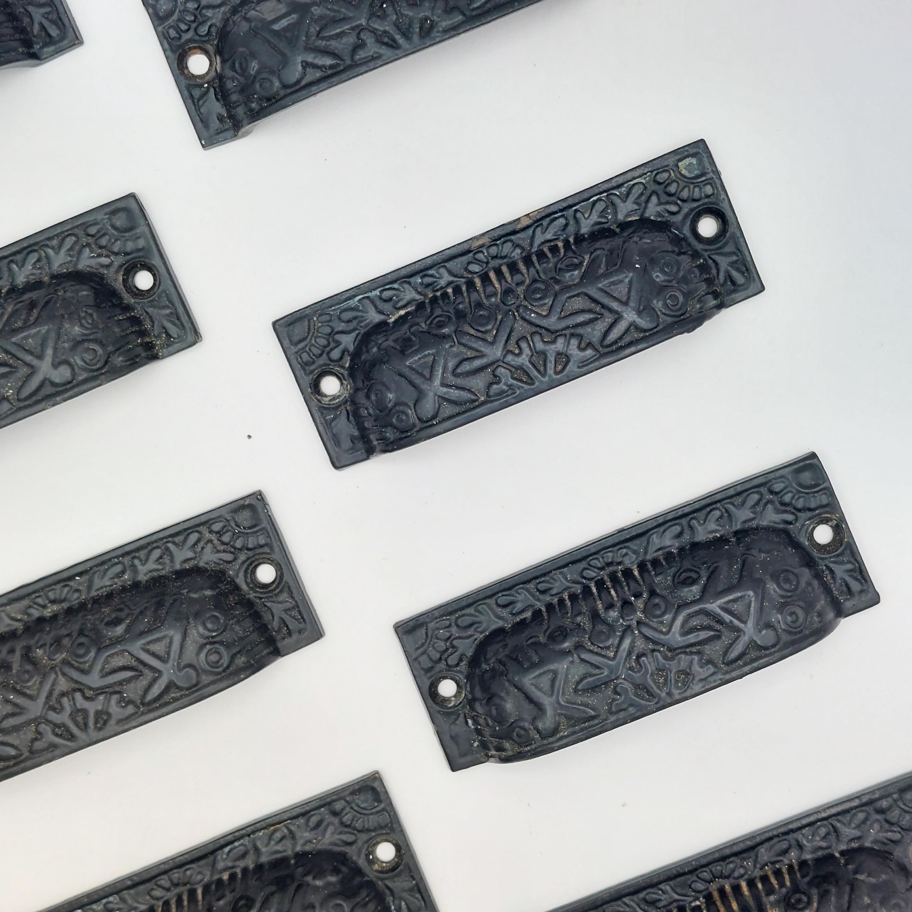 Quantity: Two - Gothic Antique Style Drawer Handles - Decorative ...