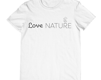 T-Shirt Enfant Durable Unisexe - Plusieurs Coloris - Love Nature