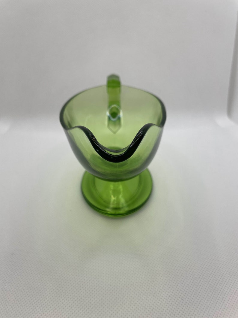 Heisey Yeoman Green Depression Glass Vintage Moongleam Gravy Etsy