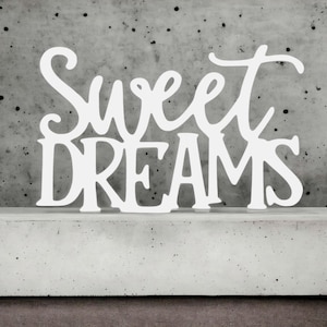 Sweet Dreams Nursery Sign, Sweet Dreams Wood Cut Out, Reading Corner Sign, Boho Nursery, Playroom Sign, Sweet Dreams Wall Art, Bedroom Decor