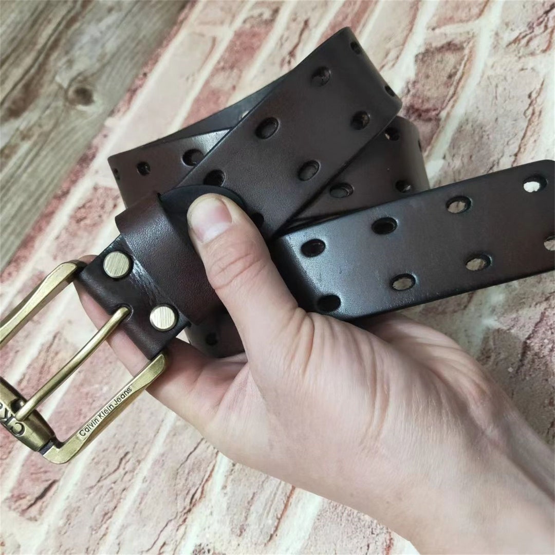 Whole Cowhide Cut Handmade Belt Etsy