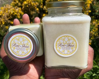 Mejor crecimiento del cabello con mantequilla.