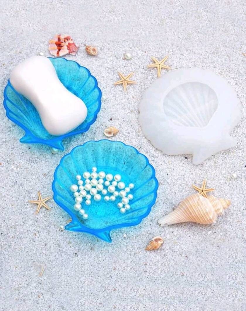  Summer Sea Beach Silicone Molds, Slipper Surf Shorts Chocolate  Molds, Seashell Conch Starfish Candy Baking Molds, Coconut Tree Fondant Mold  for Hawaiian Theme Party Cake Decoration Cupcake Topper : Home 