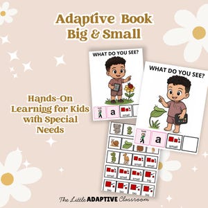 Libro interactivo adaptativo: Educación especial, CAA para el autismo (descarga digital)