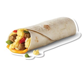 Food Breakfast Burrito Sticker Set