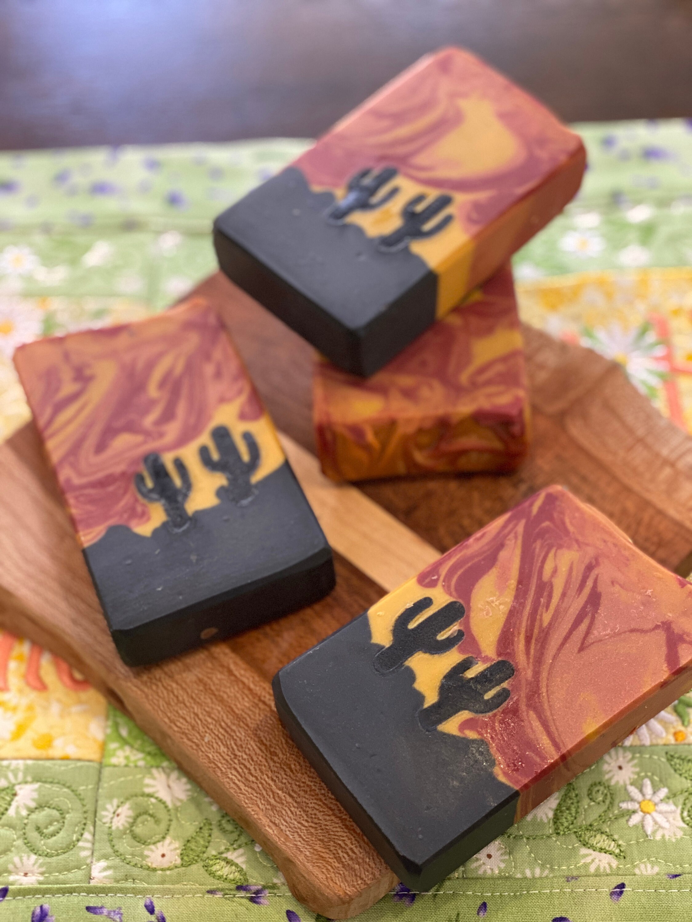 Desert Cactus - Handmade bar soap - RESTOCKED!