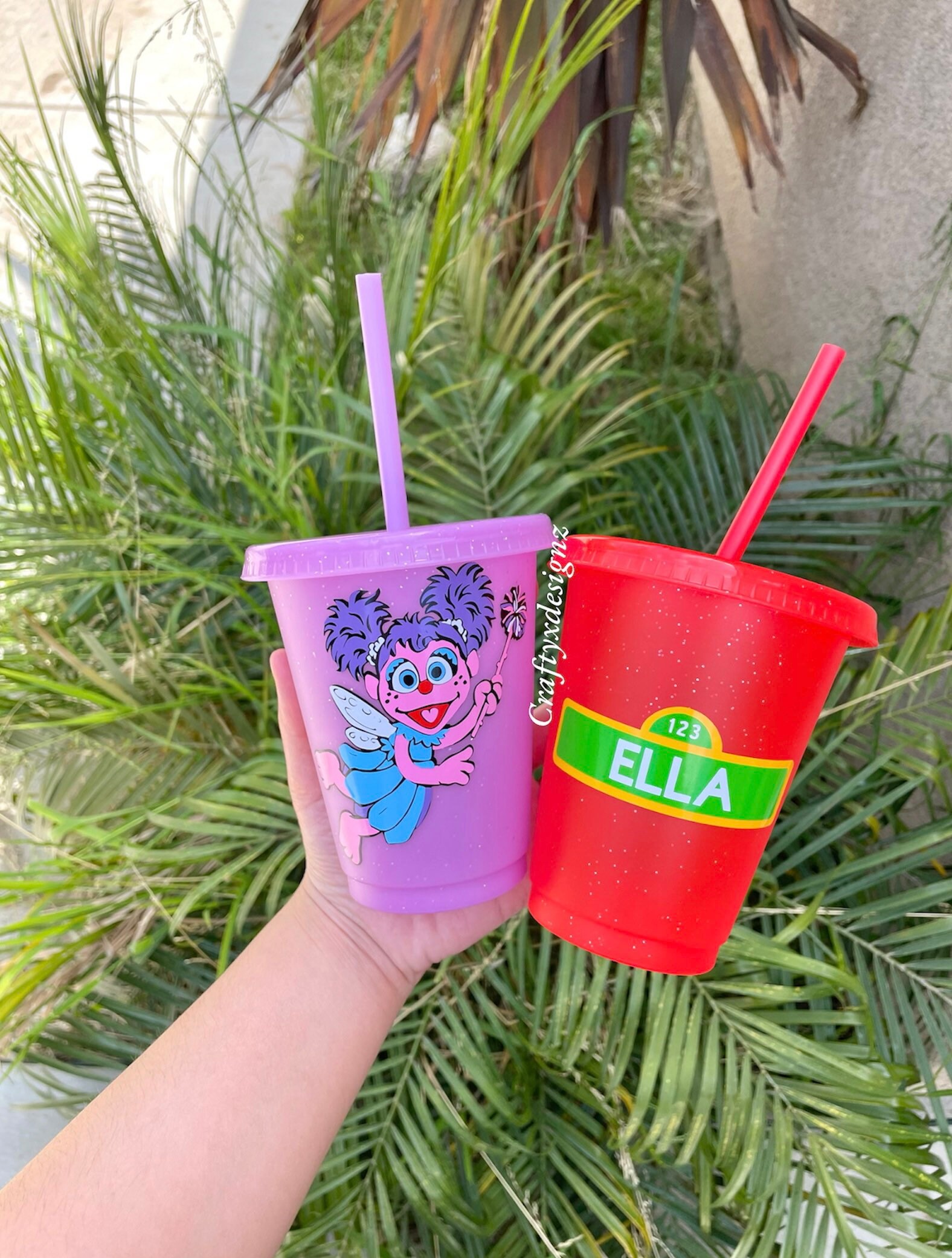 Kids Cups / Monster Girls Cup / Monster Dolls Cup / Cold Cup / Character Cup  / Toddler Cup / Kids Tumbler / Personalized Kids Cup 