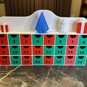 Advent Calendar 3D Printed