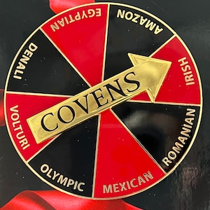 Twihard Covens Spinner Hard Enamel Big Pin