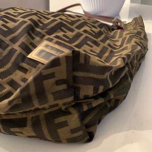 Authentic Vintage Fendi Zucca Tote Bag image 7