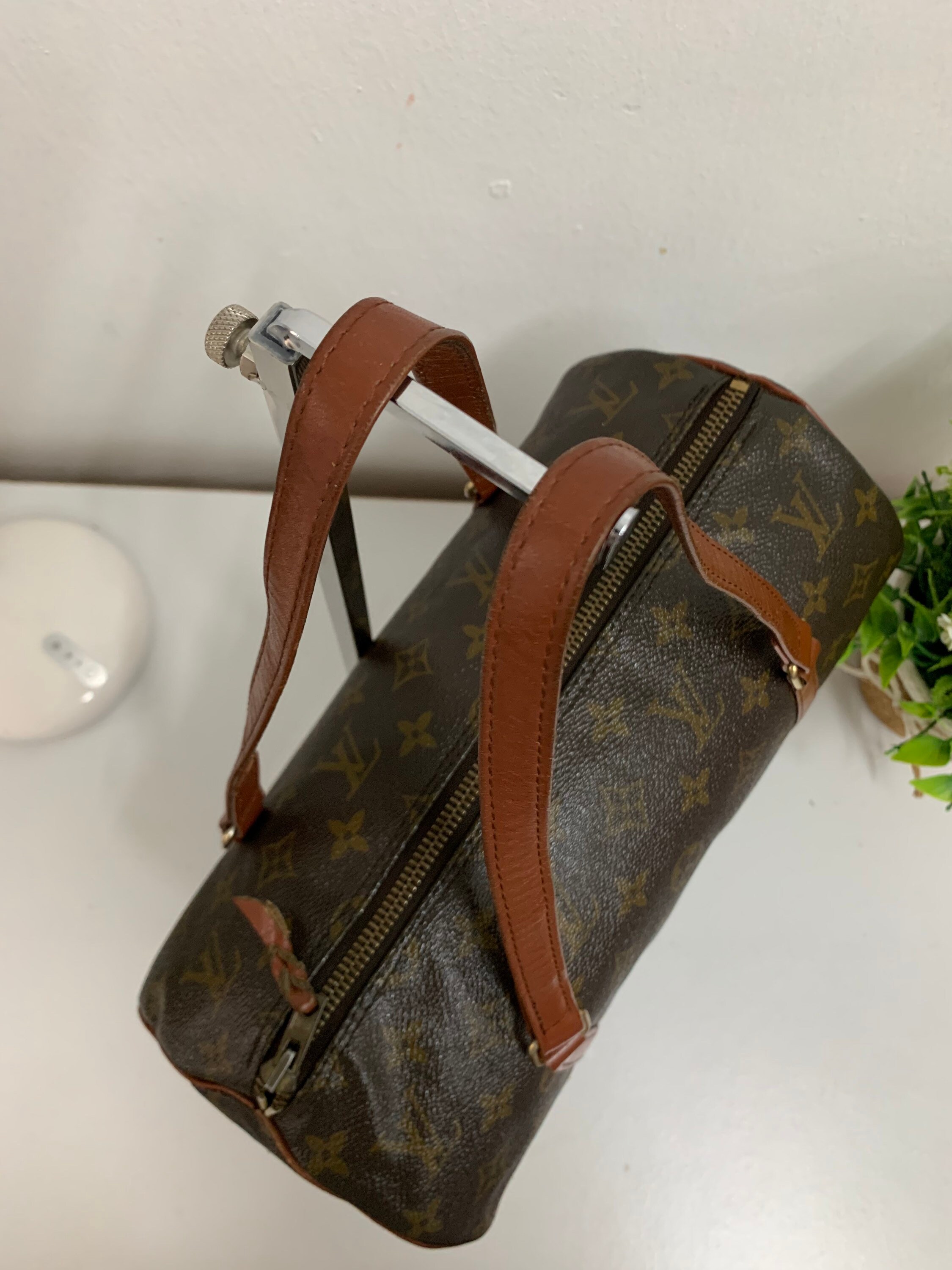 Louis Vuitton Vintage Monogram Papillon 30 w/ Pouch - Brown Handle Bags,  Handbags - LOU800738