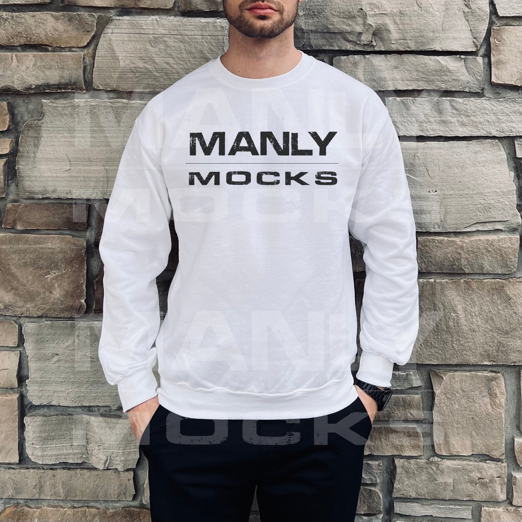 White Sweatshirt - Etsy