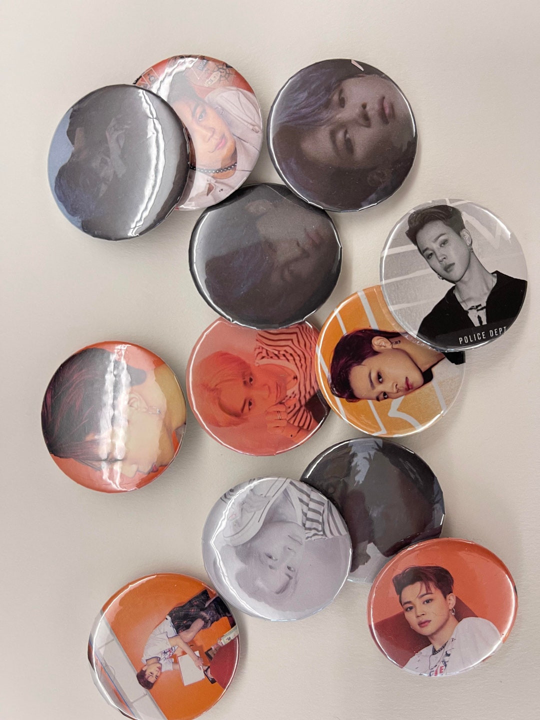 BTS Jimin Buttons - Etsy Österreich