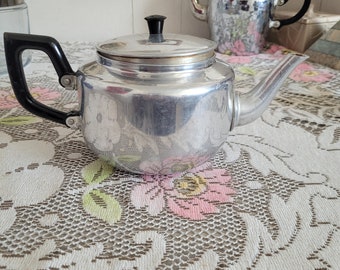Vintage Aluminum Tea Pot made in England