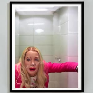 White Chicks Movie Poster, Funny Restroom Wall Art Print, Retro 90&#39;s Funny Movie, Bathroom Prints, Bathroom Canvas Decor, Digital Downloads