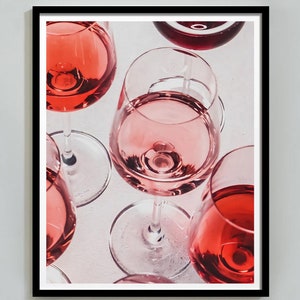 Wine Poster, Bar Cart Print, Alcohol Wall Art, Digital Download, Printable Kitchen Wall Art, Dining Room Decor, Drink Print, Bar & Pub Decor