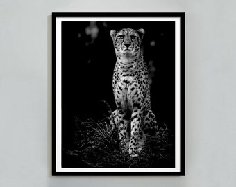 Tiger Minimalist Wall Art Print, Printable Wall Art Poster, Tiger Minimalist Poster Print Art, Home Decor Wall Art Print, Digital Download