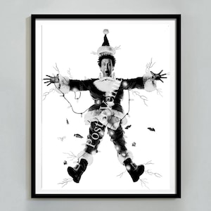 Film Poster Lustig Badezimmer Kunstdruck, Komödie, druckbare Wandkunst, lustige Weihnachtsgeschenk Schwarz & Weiß, Weihnachten, Wand-Dekor Digitale Downloads