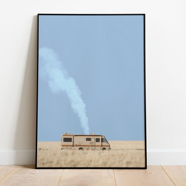 Breaking Bad Poster, Movie Print, Tv Show, Aesthetic Room Decor, Breaking Bad Print, Heisenberg Poster, Minimal Movie Poster, Digital Art