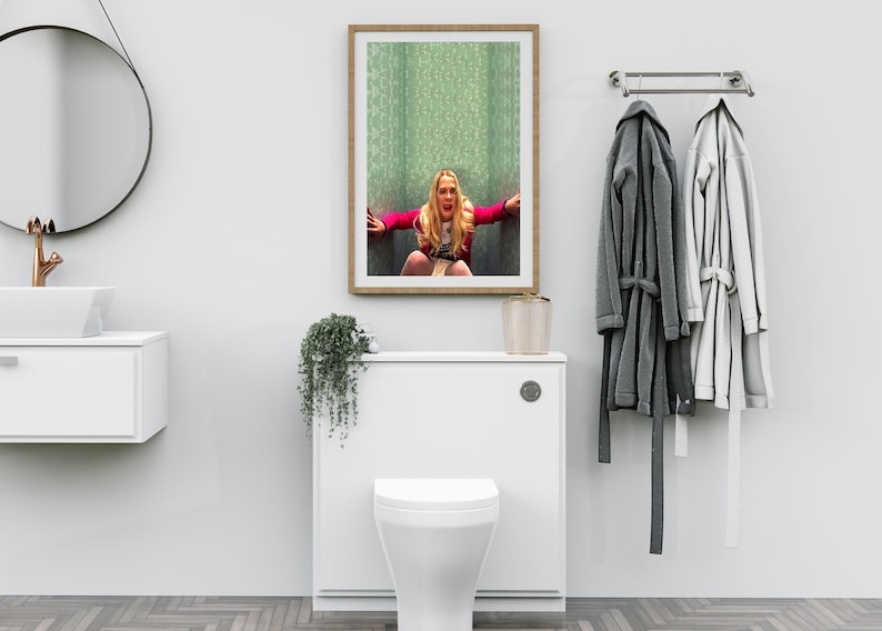 White Chicks Movie Poster Funny Bathroom Wall Art Print Etsy