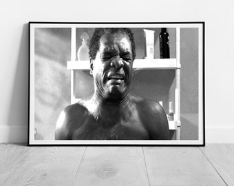 Friday Movie Bathroom Poster: Funny Black and White Restroom Art (Digital Download)