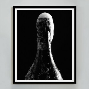 白黒シャンパンプリント、バーカートウォールアート、ハイプビーストポスター、デジタルダウンロード、カクテルプリント、アルコールウォールアート、イングリッシュパブデコレーション