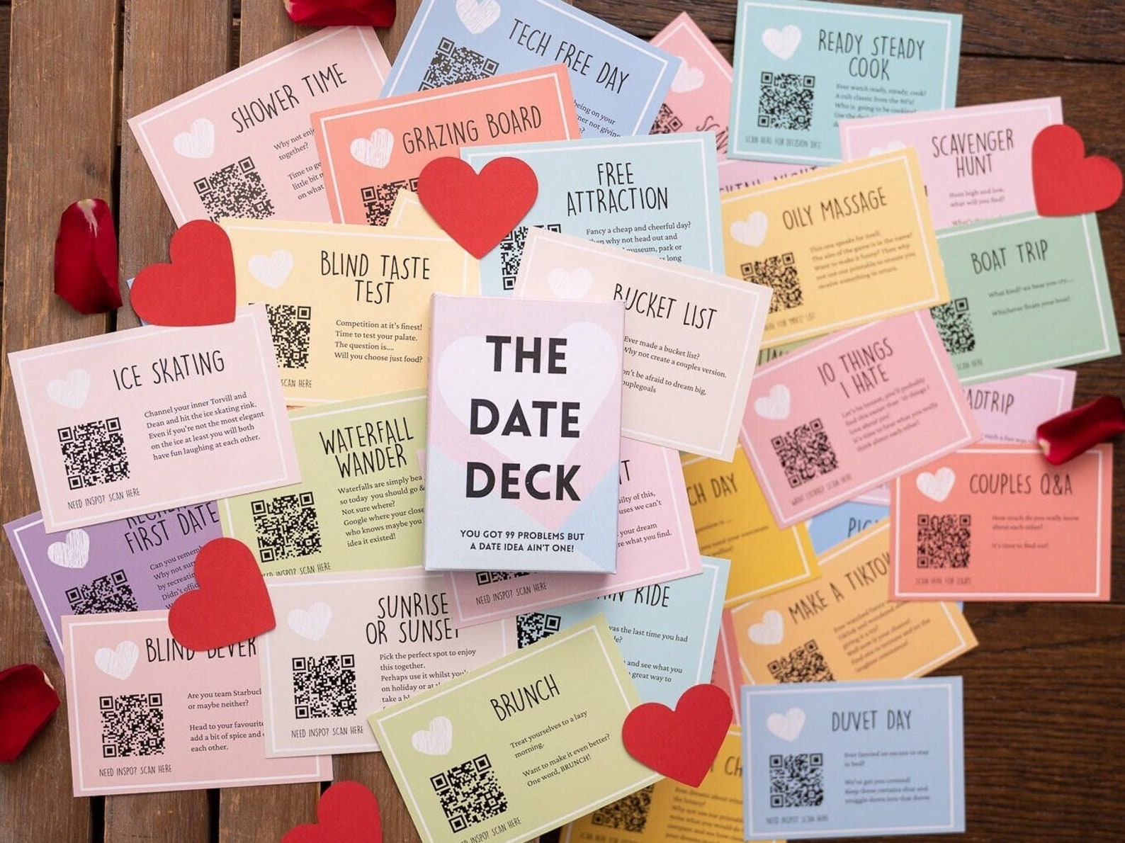 The Date Deck - 52 Date Ideas - Date Idea Every Week For A Whole Year