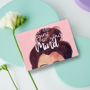 Postkarte "Du schaffst das" | Mutmachkarten | Achtsamkeitskarte "positive Gedanken" | Mut machen Geschenk | Selbstvertrauen | Zuversicht