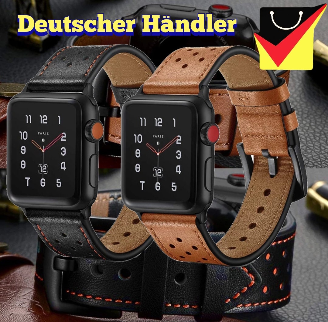 Leather apple watch outlet 4 band