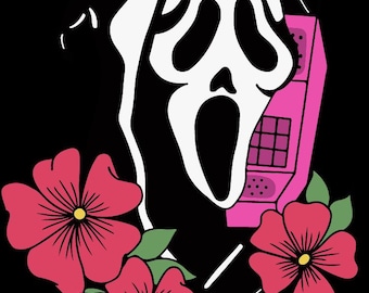 Ghost face PNG (Digital Download)