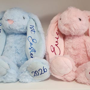 Personalised Easter Bunny | My First Easter Bunny | Custom Name Bunny | Easter Bunny Plush | Easter Gift for Kids | Bunny Keepsake