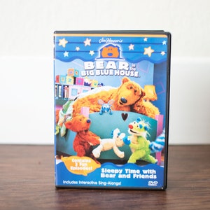 Bear in the Big Blue House: Sleepy Time with Bear and Friends DVD – Includes Three Episodes (Ojo, Butter, Pip and Pop, Treelo, Shadow, Luna)