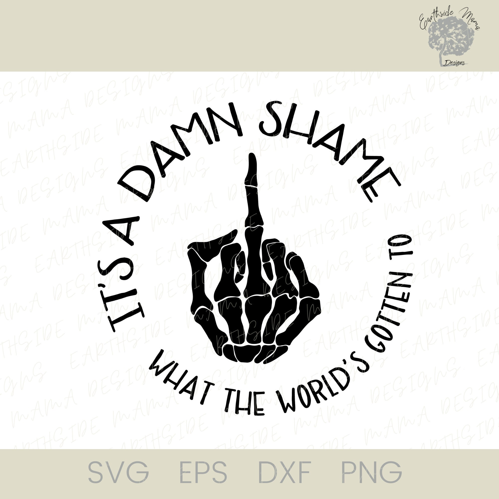 It's a Damn Shame SVG Bundle Lord It's a Damn Shame Png Blue Collar Svg
