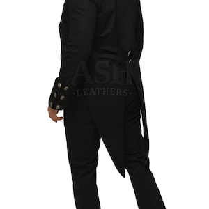 Herren Frack-Anzug – Doppelbrust, Schwalbenschwanz, Mit Hose & Fliege – Elegant Für Gala, Hochzeit & Co.