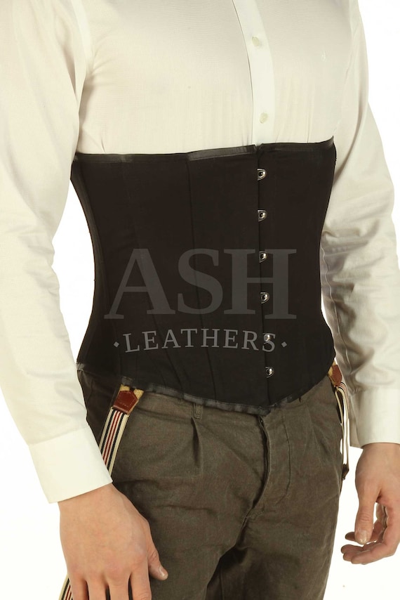 Premium Mens Corset: Waist Training Corset, Posture Improvement