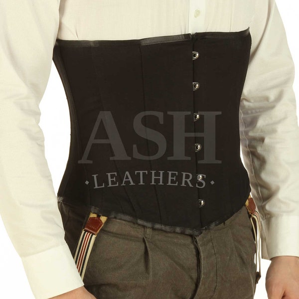 Premium Mens Corset: Waist Training Corset, Posture Improvement, Back Support - Shop Now for the Ultimate Leather Corset, Corset For Men