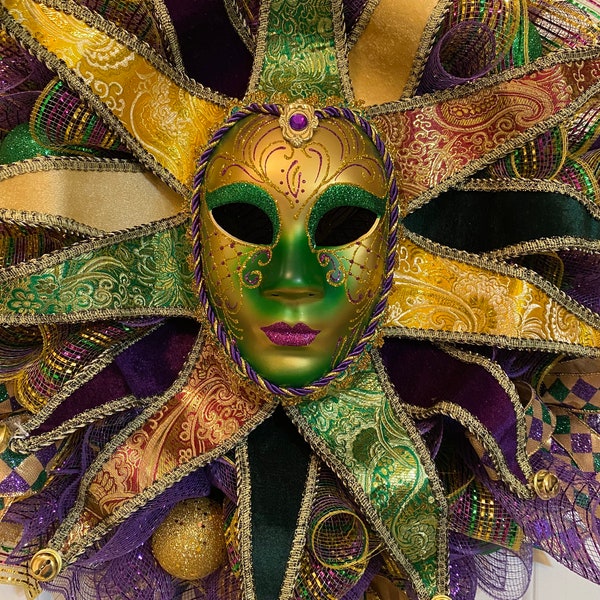 Mardi Gras Mask Etsy