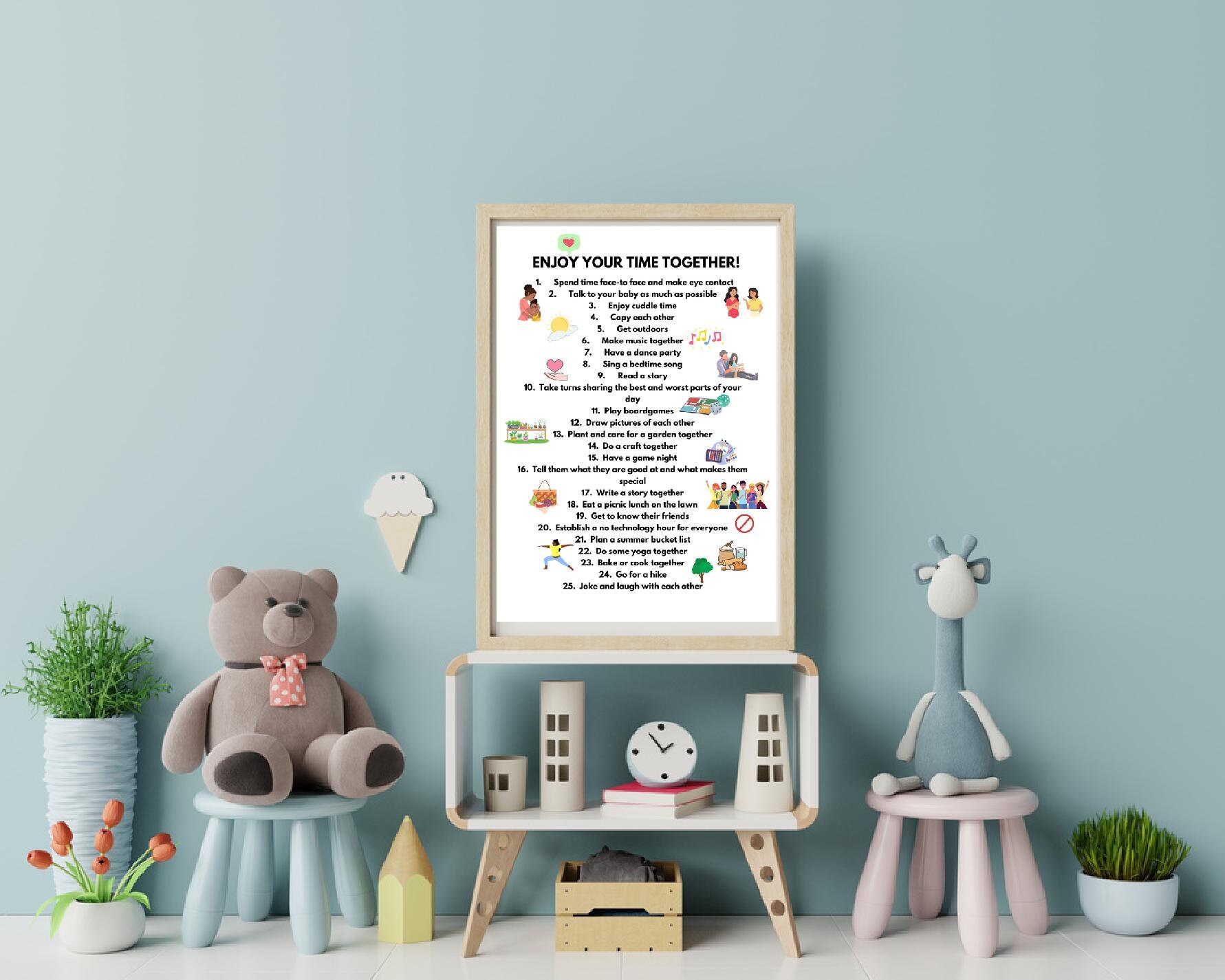 Activity Board, Activities for Kids, Connection Card, Parent-child ...